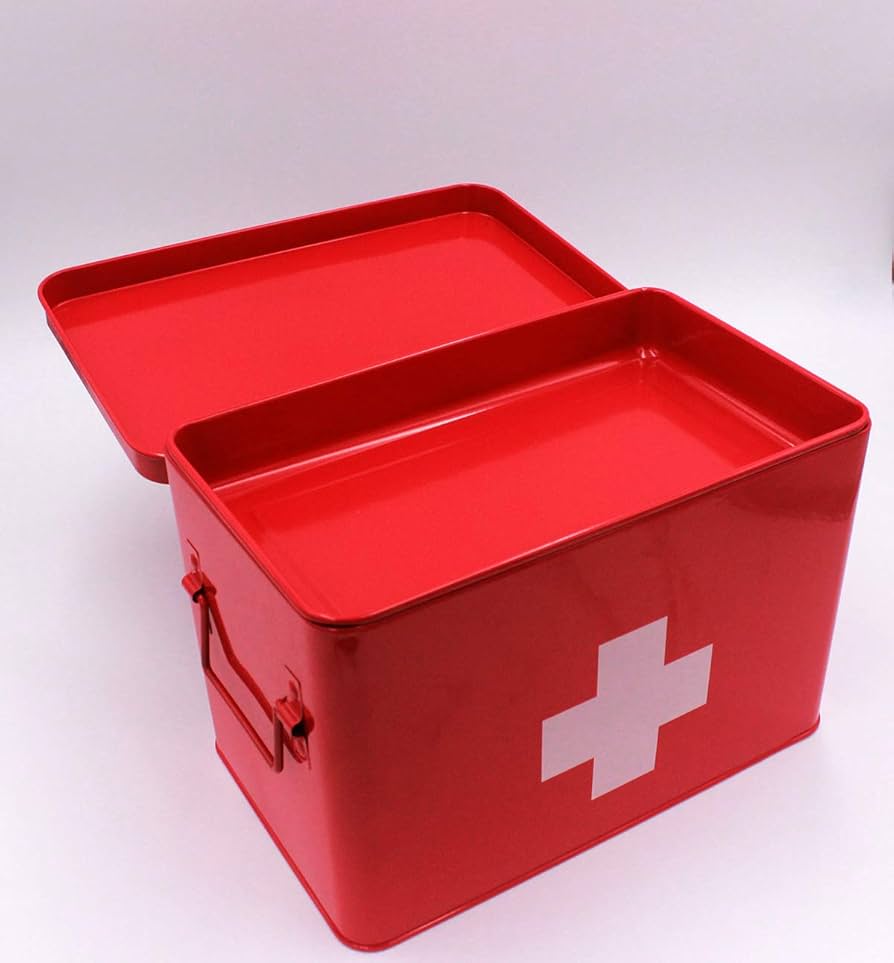 Amazon.com: Funly mee Vintage First aid Box for Home